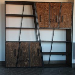 Стеллажи в стиле лофт