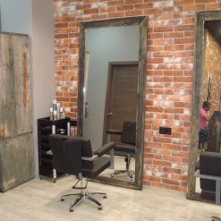 напольное зеркало в стиле лофт