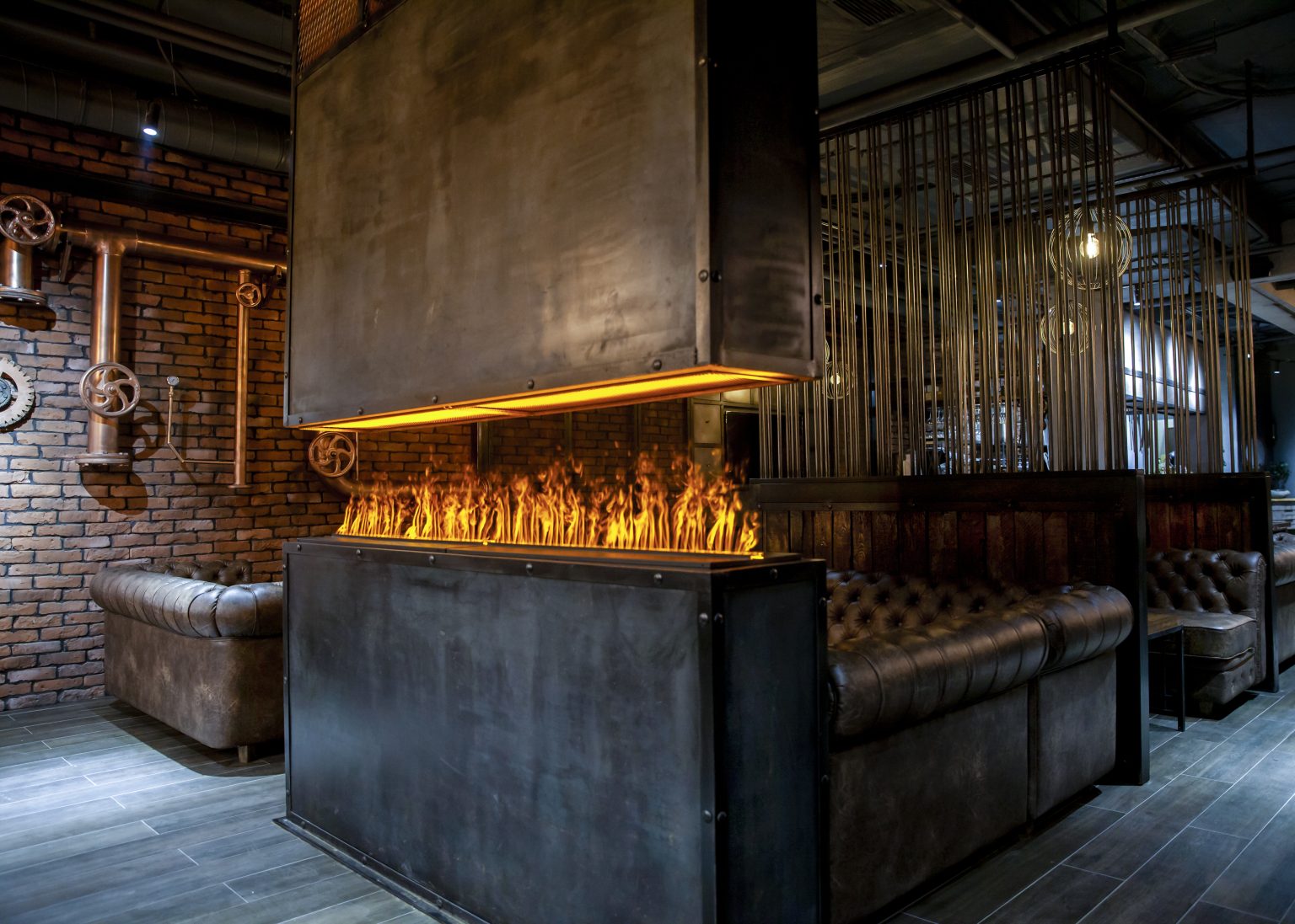 Интерьер и мебель в стиле стимпанк - Art loft Shop