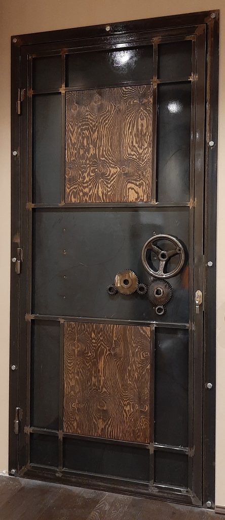 двери лофт из металла