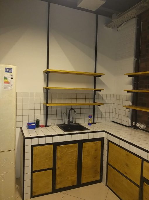 Кухонная мебель в стиле лофт