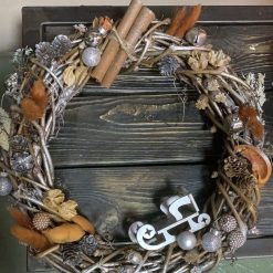 Елочка новогодняя из лазы натуральная