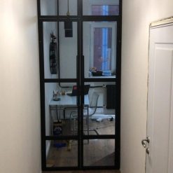 Перегородка в стиле лофт распашная