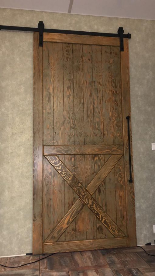 Дизайн амбарной двери