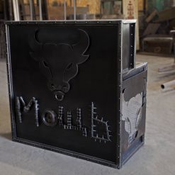 ресепшн в стиле лофт