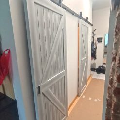 Амбарные двери в стиле лофт на заказ
