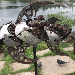 уличная скульптура стимпанк