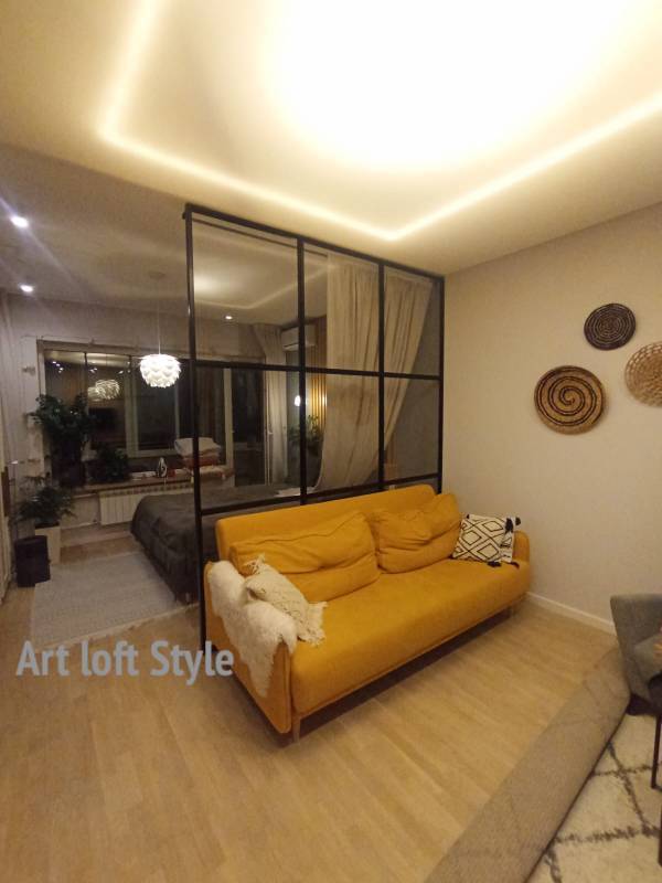 Перегородка в стиле лофт от производителя в Москве